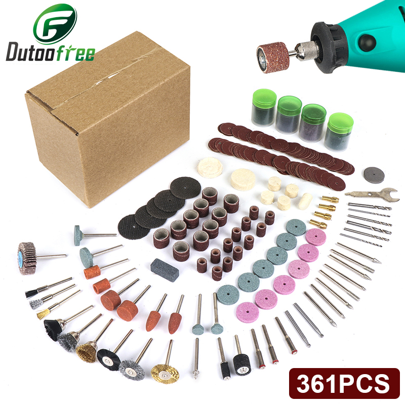 Cordless Rotary Tool Kit Accessories - 361 Pz/lotto Utensili Elettrici Dremel Set