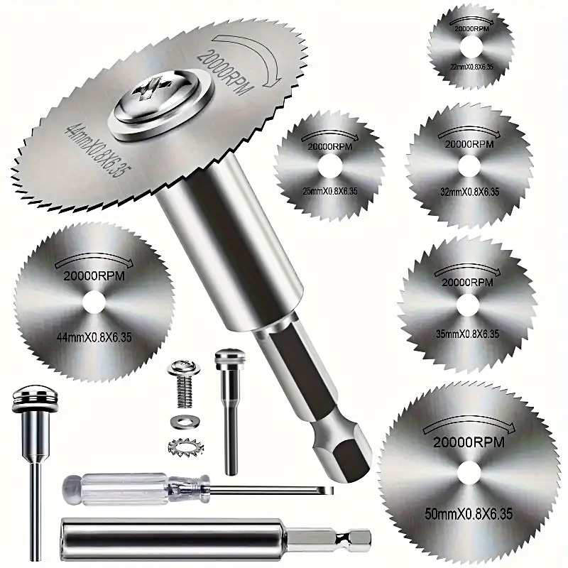 Lame per sega in acciaio ad al - Cordless Rotary Tool Kit Accessories recensione e prezzo