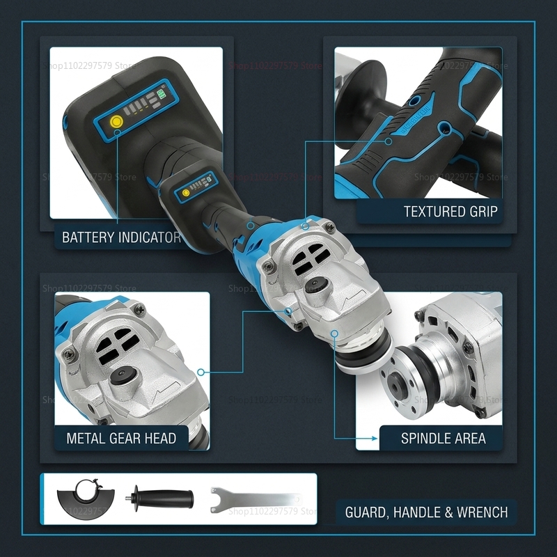 Smerigliatrice angolare a batt - Brushless Angle Grinder Battery Powered recensione e prezzo