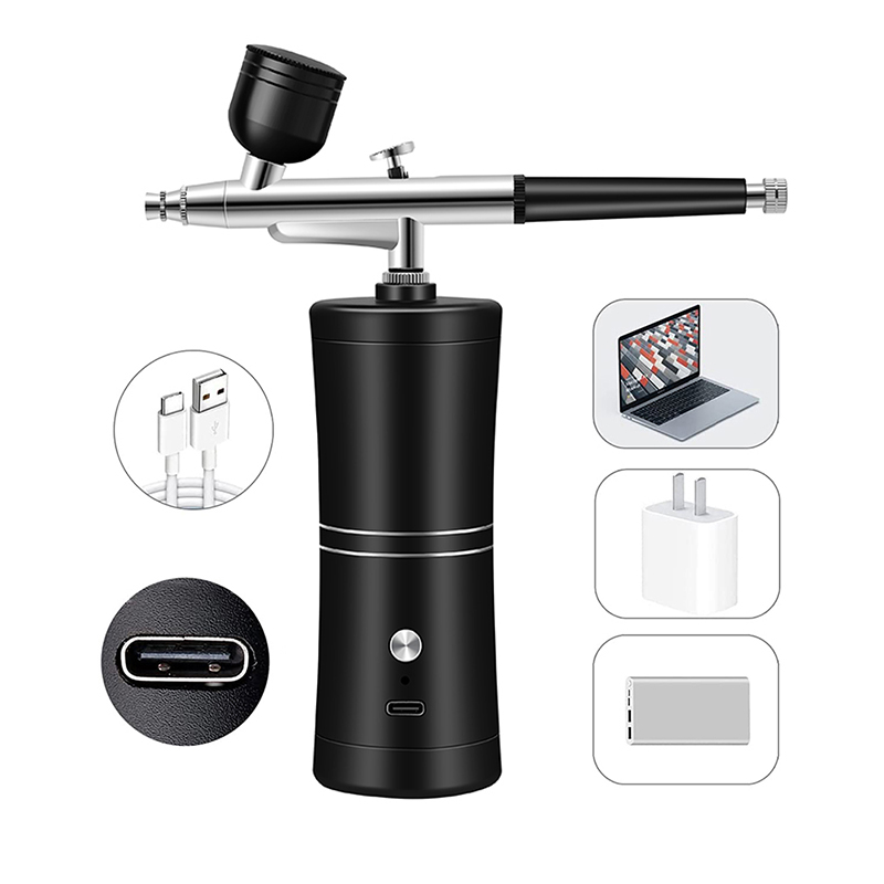 Aerografo per unghie Vernice a - Airbrush Kit With Mini Compressor recensione e prezzo
