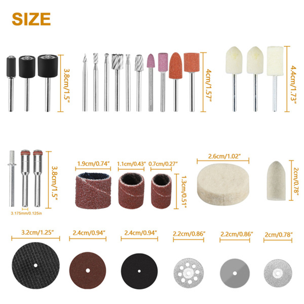 40 ~ 2117 pezzi utensili elett - Cordless Rotary Tool Kit Accessories recensione e prezzo