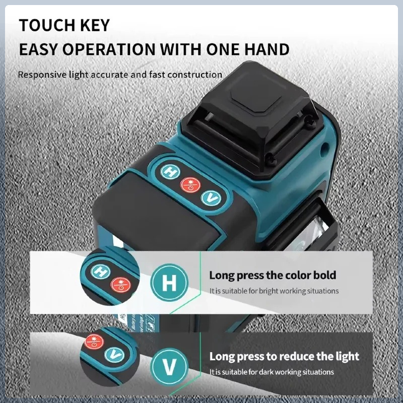 Batteria originale Makita Safe - Laser Level 16 Lines 4D Green recensione e prezzo